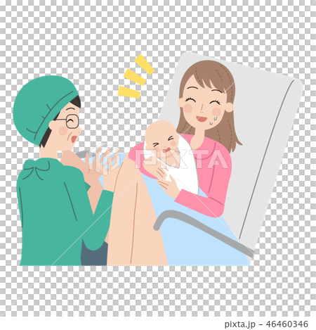 A woman who gives birth. A woman who gives birth. 46460346