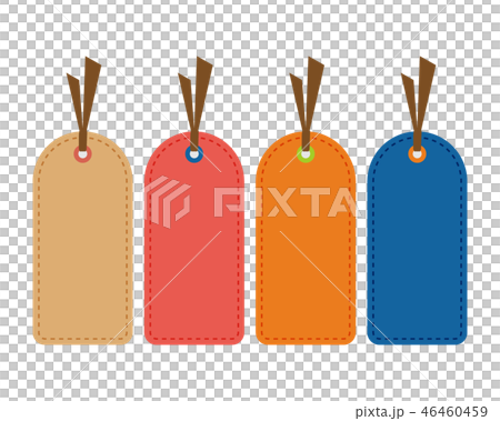 Tag frame frame sticky note - Stock Illustration [46460459] - PIXTA