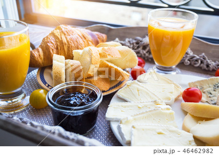 delicious French breakfast delicious French breakfast 46462982