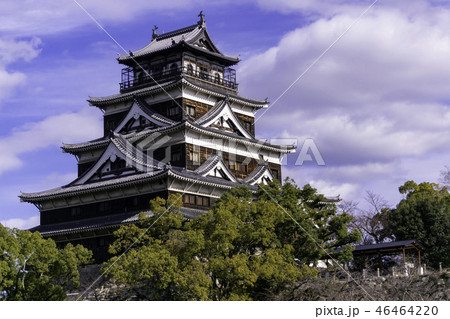 広島城 天守閣 広島城 天守閣 46464220
