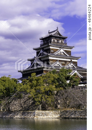 広島城 天守閣 広島城 天守閣 46464224