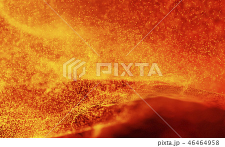 Hot Volcanic Magma, Lava Background 46464958