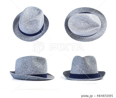 Set of gray hats 46465095