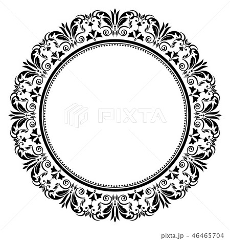 Decorative frame. Elegant element for design Decorative frame. Elegant element for design 46465704