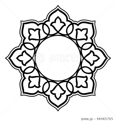Decorative frame. Elegant element for design Decorative frame. Elegant element for design 46465705