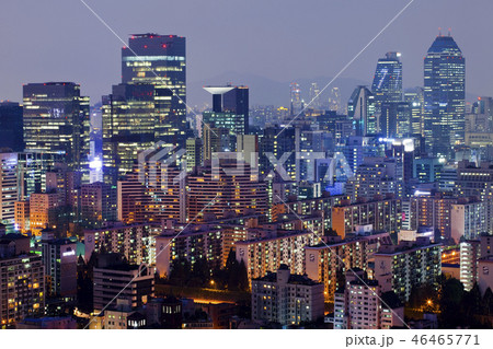 風景 韓国 都心 46465771
