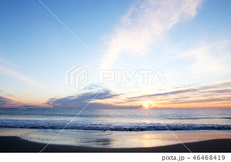 12月中旬の海 茨城県日立市 12月中旬の海 茨城県日立市 46468419