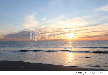 12月中旬の海　茨城県日立市 46468430
