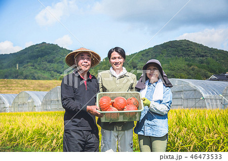 農業 家族 農業 家族 46473533