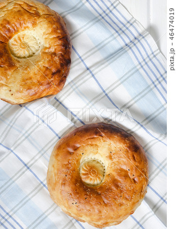 Traditional bread peoples of Central Asia 46474019