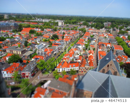 オランダ デルフト ジオラマ風 オランダ デルフト ジオラマ風 46474513