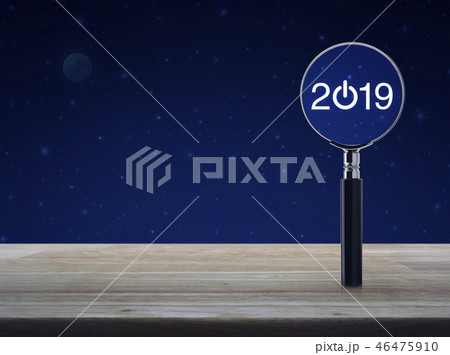 Business happy new year 2019 cover concept 46475910