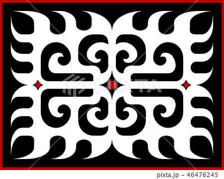 アイヌ　文様 46476245