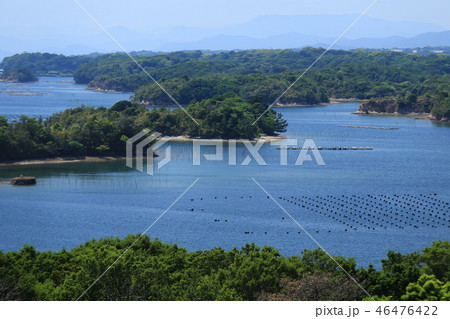 ともやま公園展望台から見る英虞湾 46476422