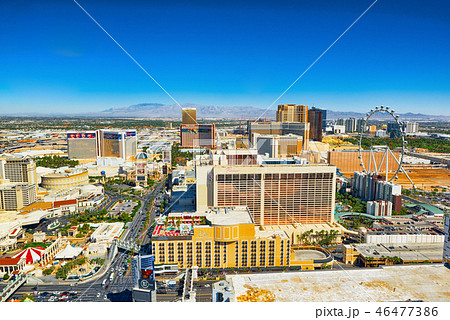Main street of Las Vegas - is the Strip. 46477386