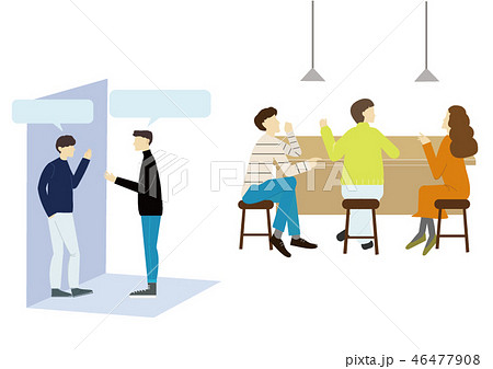 人々 おしゃべり 話 46477908