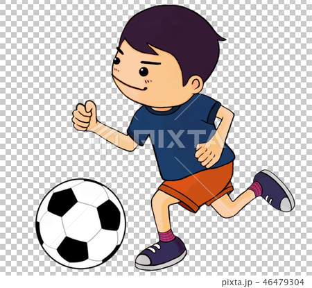 A soccer boy A soccer boy 46479304