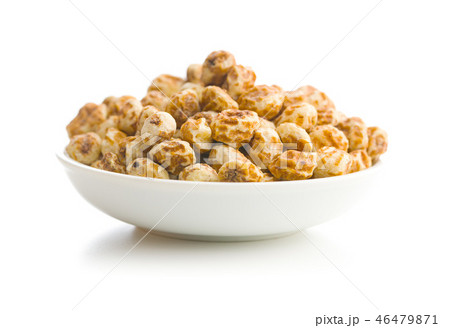 Tiger nuts. Tasty chufa nuts. Tiger nuts. Tasty chufa nuts. 46479871