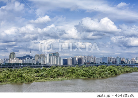 風景 空 ビル 46480536