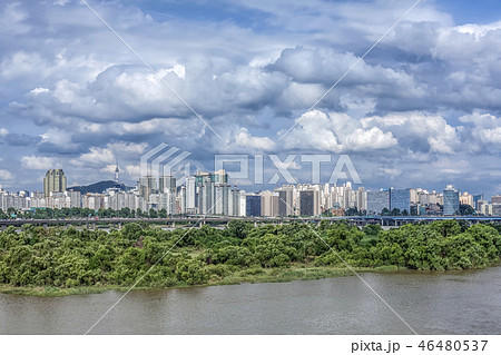 風景 空 ビル 46480537