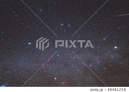 ふたご座流星群 46481258