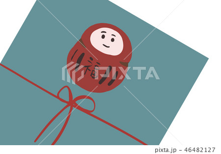 お年玉袋/ポチ袋　　達磨/だるま 46482127