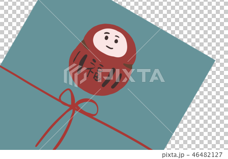 お年玉袋/ポチ袋　　達磨/だるま 46482127