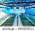 地下の階段下から上を見上げた画像 46483611