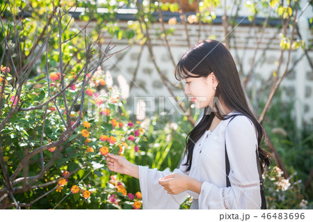 女性 女 女の子 46483696