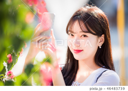 女性 女 女の子 46483739