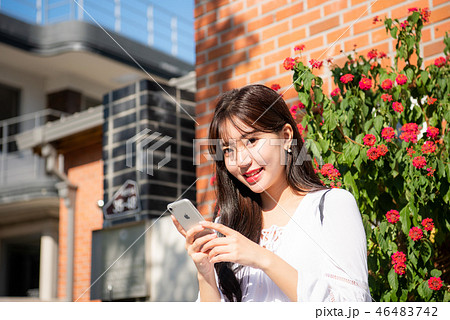 女性 女 女の子 46483742