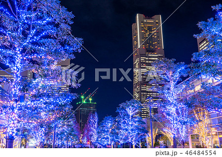 《神奈川県》みなとみらいグランモール公園・イルミネーション 《神奈川県》みなとみらいグランモール公園・イルミネーション 46484554