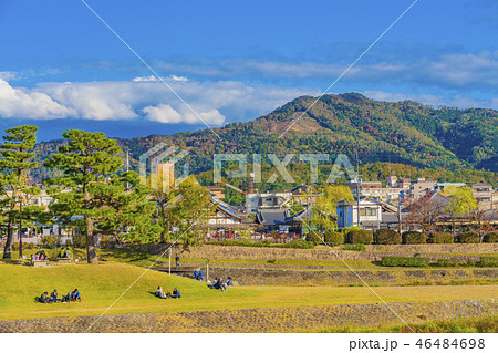 京都 初秋の大文字山 京都 初秋の大文字山 46484698
