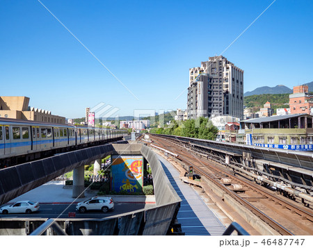 Tram in Taipei 46487747
