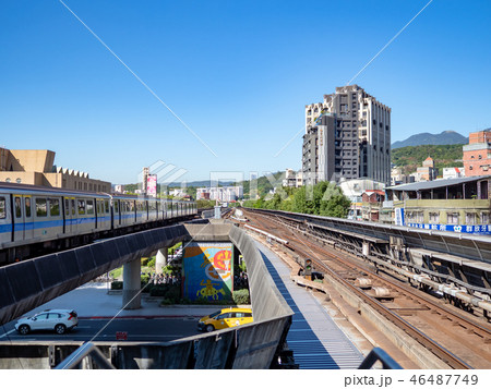 Tram in Taipei 46487749