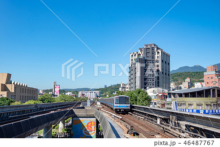 Tram in Taipei 46487767