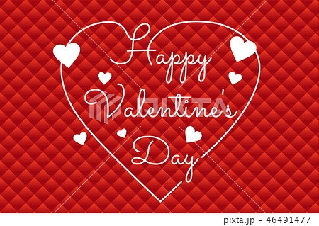 Valentine S Day Logo Mark Cursive Square Stock Illustration