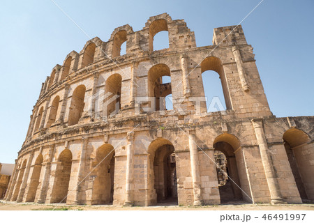 Roman amphitheater in El Djem Tunisia 46491997