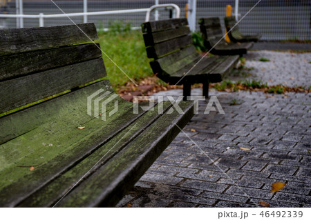 公園のベンチ 46492339