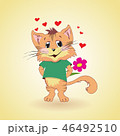 Cat in love 46492510
