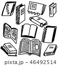 Books sketch collection 46492514
