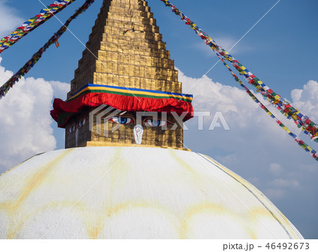 ネパール・カトマンズ・ボダナート寺院 / Boudhanath Stupa, Kathmandu ネパール・カトマンズ・ボダナート寺院 / Boudhanath Stupa, Kathmandu 46492673