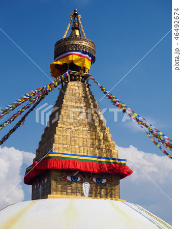 ネパール・カトマンズ・ボダナート寺院 / Bouddhanath Stupa, Kathmandu ネパール・カトマンズ・ボダナート寺院 / Bouddhanath Stupa, Kathmandu 46492674