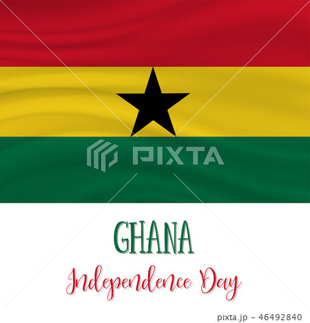 6 March, Ghana Independence Day background 46492840
