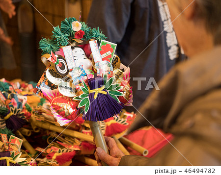 新宿　花園神社の酉の市 46494782