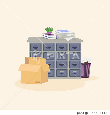 office filing cabinet 46495118