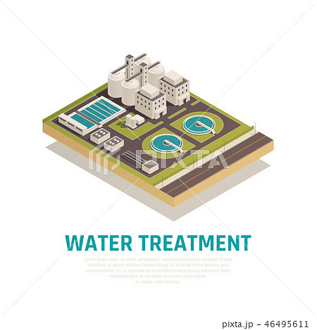Water Treatment Isometric Composition  46495611