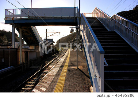 外房線鵜原駅の跨線橋 46495886