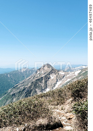 春の谷川岳登山 (天神尾根ルートより俎嵓方面を望む) 春の谷川岳登山 (天神尾根ルートより俎嵓方面を望む) 46497489