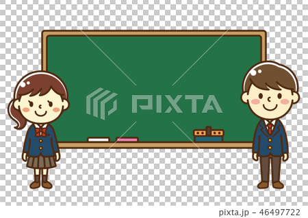 Junior high school student - Stock Illustration [46497722] - PIXTA